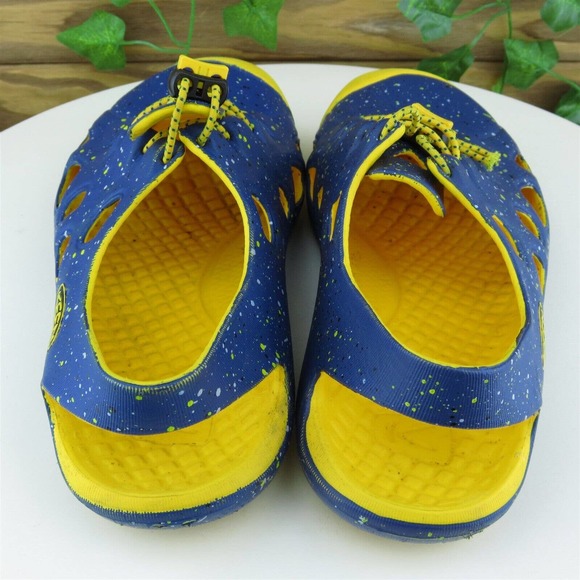 KEEN Boys Gladiator Shoes‎ Sandal Blue Synthetic Drawstring Size Y 4 Medium - Picture 6 of 8